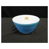 Pyrex #401 Blue Mixing Bowl