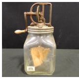 Dazey Butter Churn #40; 14" h.