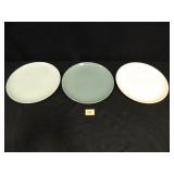 Pebbleford Oven Proof Plates (3) 10" diam.