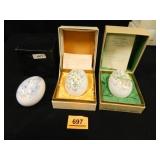 Noritake Bone China Easter Eggs; Limited Edition