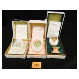 Noritake Bone China Easter Eggs; Limited Edition