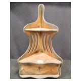 Corner Curio Shelf w/Cameo Design on Door