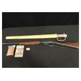 Daisy Model 95 BB Gun; bag of BB