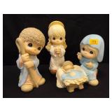 Precious Moments Large Nativity Set - 3 piece