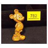 Wooden Mickey Mouse Pin