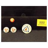 YMCA, Campfire, Good News Club Pins