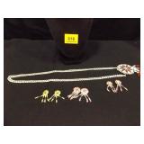 Native American Beaded Pieces x 7