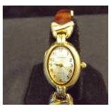 Harve Bernard Watch with Link / Tortoise Shell