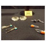 Four Sets of Earrings