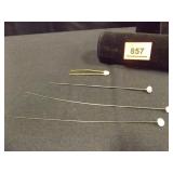 Hat Pins x 4