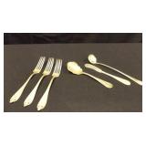 Silver-plate Silverware x 6