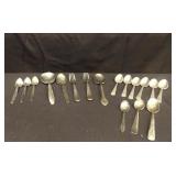 Stainless Steel Silverware x 17