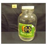 Santa Fe Waffle Syrup Glass Jar w/ Mason Cap