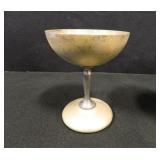 Benedict Indestructo Nickel Silver Goblets (3)