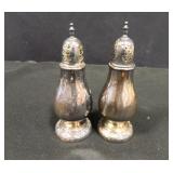 Silver Plate S & P Shakers; Remembrance