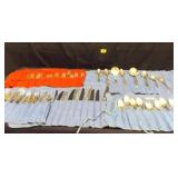 Community Silver-plate Silverware Set x 56