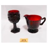 Avon Cape Cod Stemmed Goblet-4½" h.