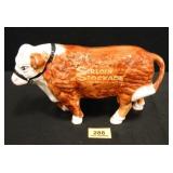 Sirloin Stockade Bank; 5½" h. x 10" length