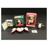 Hallmark Ornaments; (5); 1980
