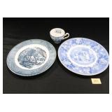 Currier & Ives Plate-10" diam.; Bicentennial Plate