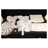 Collars-Lace (4); Dresser Scarves-(2); Doily-(1)