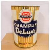 Champlin Deluxe Motor Oil; 5 Quart Can