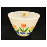 FireKing Grease Jar; no lid; 4" h. x 5½" d at top