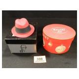 Hat Boxes (2); Red Hat; Box-Sears Roebuck & Co.