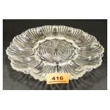 Glass Deviled Egg Platter