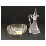 Glass Cruet, Bowl
