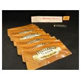 Cigar Papers, Ivory Toothpick, 1949 Stamp Paper