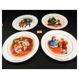 Avon Christmas Memories Plates
