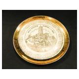 Will Rogers Shrine of the Sun Plate; 7¼" diam.