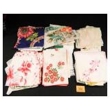 Handkerchiefs; assorted; 30 plus