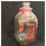 Borden Glass Gallon Milk Jug