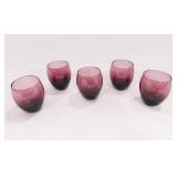 Amethyst Italian Small Tumblers (5)