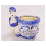Dutch Blue and White Planter