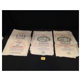 Sugar Sacks; Cloth; C&H & Holly Sugar