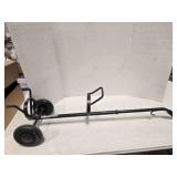 Oxygen bottle carrier; adjustable height