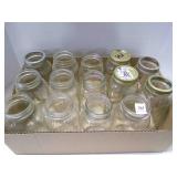 14 regular mouth Canning quart Jars Ball & Kerr