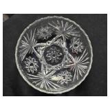 Anchor Hocking 7" Candy Bowl; Star of David