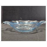 Aquamarine Blue Serving Bowl w/Handles