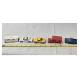 4 Die-cast metal vehicles