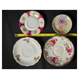Four saucers; Made in Japan