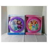 2 Wall Clocks - Disney Princess & Frozen