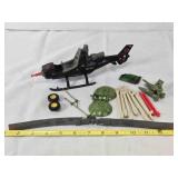 GI Joe Cobra FANG toy helicopter; ARAH series