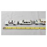 3 DIe-cast metal replica vehicles, luxury cars