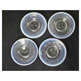 4 Moonstone series saucers