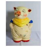 Vintage Shawnee Pottery "Smiley" Pig Cookie Jar
