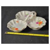 Three Tray Candy Dish w/Handle